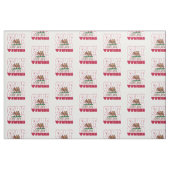 Amerikaanse staatsvlag stof (Fat Quarter)