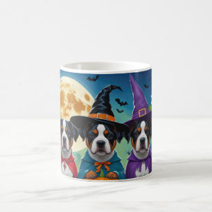 Amerikaanse Staffordshire Dog Pumpkin Halloween Fu Koffiemok