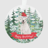 Amerikaanse Staffordshire doodsbang voor kerstmis Ornament (voorkant)