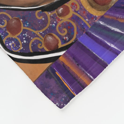 AMERIKAANSE STAFFORDSHIRE FLEECE DEKEN (Hoek)