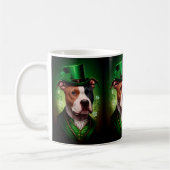 Amerikaanse Staffordshire-hond in St. Patrick's Da Koffiemok (Links)