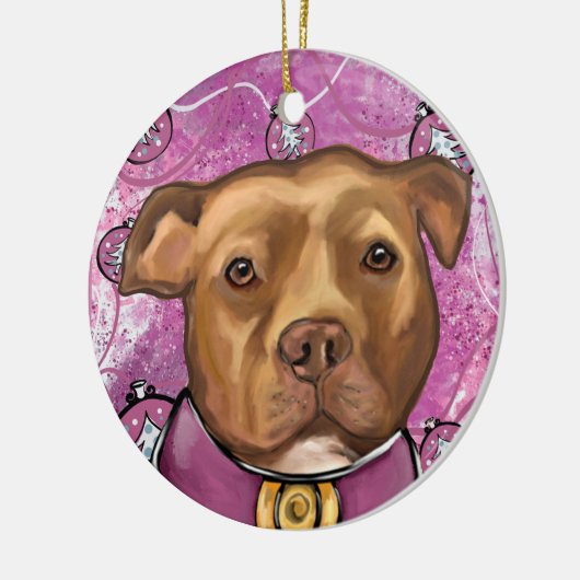 AMERIKAANSE STAFFORDSHIRE KERAMISCH ORNAMENT (Links)