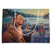 Amerikaanse Staffordshire Kerstcruise: Pawsome Groot Cadeauzakje (Voorkant)