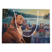 Amerikaanse Staffordshire Kerstcruise: Pawsome Groot Cadeauzakje (Achterkant)