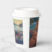 Amerikaanse Staffordshire Kerstcruise: Pawsome Papieren Bekers (Rechts)