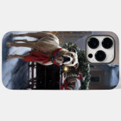 Amerikaanse Staffordshire Kerstfeestperiode Case-Mate iPhone Case (Achterkant (horizontaal))