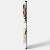 Amerikaanse Staffordshire Kerstkrans feestelijk Case-Mate iPhone Case (Achterkant / Links)