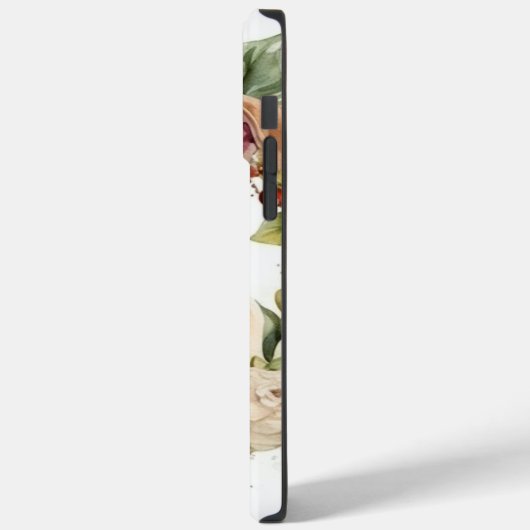 Amerikaanse Staffordshire Kerstkrans feestelijk Case-Mate iPhone Case (Achterkant / Links)