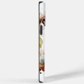 Amerikaanse Staffordshire Kerstkrans feestelijk Case-Mate iPhone Case (Achterkant / Rechts)