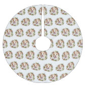 Amerikaanse Staffordshire Kerstkrans feestelijk Kerstboom Rok (Voorkant)