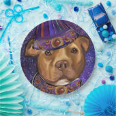 AMERIKAANSE STAFFORDSHIRE PAPIEREN BORDJE (Feest)