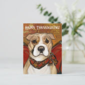 AMERIKAANSE STAFFORDSHIRE TERRIE BRIEFKAART (Staand voorkant)