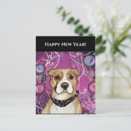 AMERIKAANSE STAFFORDSHIRE TERRIE BRIEFKAART