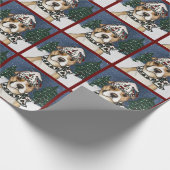 AMERIKAANSE STAFFORDSHIRE TERRIE CADEAUPAPIER (Hoek)