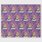 AMERIKAANSE STAFFORDSHIRE TERRIE CADEAUPAPIER (Vlak)