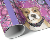 AMERIKAANSE STAFFORDSHIRE TERRIE CADEAUPAPIER (Rol Hoek)