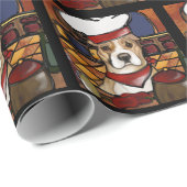 AMERIKAANSE STAFFORDSHIRE TERRIE CADEAUPAPIER (Rol Hoek)