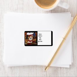 AMERIKAANSE STAFFORDSHIRE TERRIE ETIKET