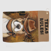 AMERIKAANSE STAFFORDSHIRE TERRIE GOLFHANDDOEK (Horizontaal)