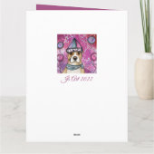 AMERIKAANSE STAFFORDSHIRE TERRIE KAART (Achterkant)