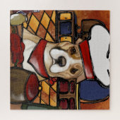 AMERIKAANSE STAFFORDSHIRE TERRIE LEGPUZZEL (Horizontaal)