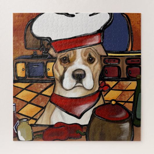 AMERIKAANSE STAFFORDSHIRE TERRIE LEGPUZZEL (Verticaal)