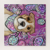 AMERIKAANSE STAFFORDSHIRE TERRIE LEGPUZZEL (Horizontaal)