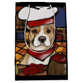 AMERIKAANSE STAFFORDSHIRE TERRIE MEDIUM CADEAUZAKJE (Voorkant)