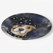 AMERIKAANSE STAFFORDSHIRE TERRIE PAPIEREN BORDJE (Gekanteld)