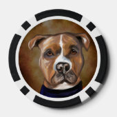 AMERIKAANSE STAFFORDSHIRE TERRIE POKER CHIPS (Achterkant)