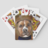 AMERIKAANSE STAFFORDSHIRE TERRIE POKERKAARTEN (Achterkant)