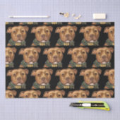 AMERIKAANSE STAFFORDSHIRE TERRIE TISSUEPAPIER (Craft)