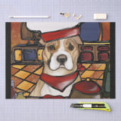 AMERIKAANSE STAFFORDSHIRE TERRIE TISSUEPAPIER (Craft)