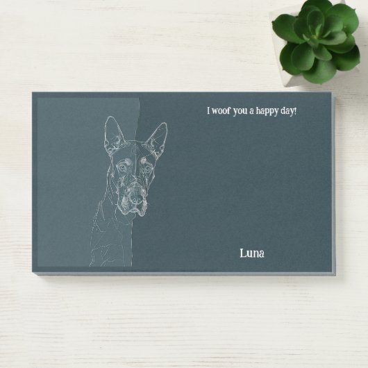 Amerikaanse Staffordshire Terrier Abstracte honden Post-it® Notes (Kantoor)