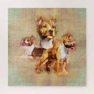 Amerikaanse Staffordshire Terrier - Amstaff Legpuzzel