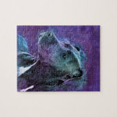 Amerikaanse Staffordshire Terrier - Amstaff Legpuzzel (Horizontaal)