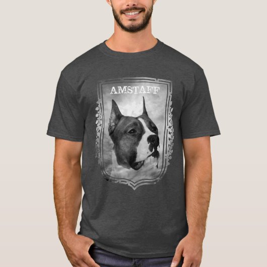 Amerikaanse Staffordshire Terrier - Amstaff T-shirt (Voorkant)
