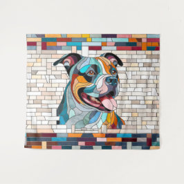 Amerikaanse Staffordshire Terrier - Amstaff Wandkleed