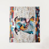 Amerikaanse Staffordshire Terrier - Amstaff Wandkleed (Voorkant)