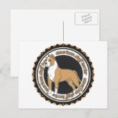 Amerikaanse Staffordshire Terrier Briefkaart (Voorkant / Achterkant)