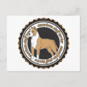 Amerikaanse Staffordshire Terrier Briefkaart (Voorkant)