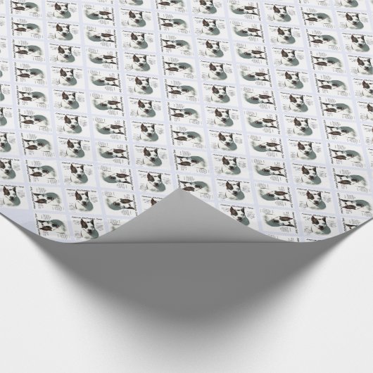 Amerikaanse Staffordshire Terrier geschiedenis, Cadeaupapier (Hoek)