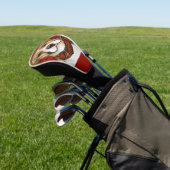 AMERIKAANSE STAFFORDSHIRE TERRIËR GOLFHEADCOVER (Insitu)