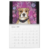 AMERIKAANSE STAFFORDSHIRE TERRIËR KALENDER (Jan 2027)