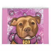 AMERIKAANSE STAFFORDSHIRE TERRIËR KALENDER (Hoes)