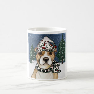 AMERIKAANSE STAFFORDSHIRE TERRIËR KOFFIEMOK