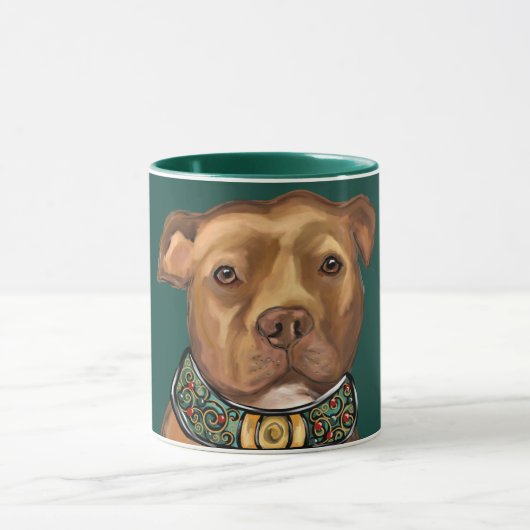AMERIKAANSE STAFFORDSHIRE TERRIËR MOK (Midden)