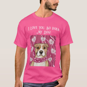 AMERIKAANSE STAFFORDSHIRE TERRIËR T-SHIRT