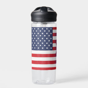 Amerikaanse Stand Met Israël vlag Waterfles