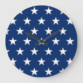 Amerikaanse staren acrylwand grote klok (Voorkant)